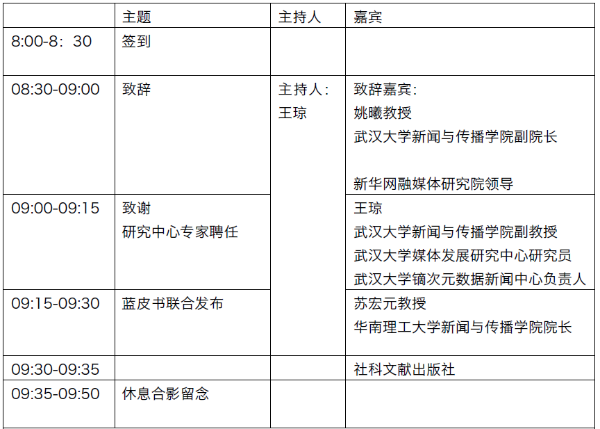 2018 中国数据与媒体发展论坛暨数据新闻蓝皮书发布会